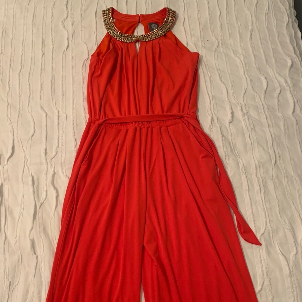Vince Camuto Red Romper